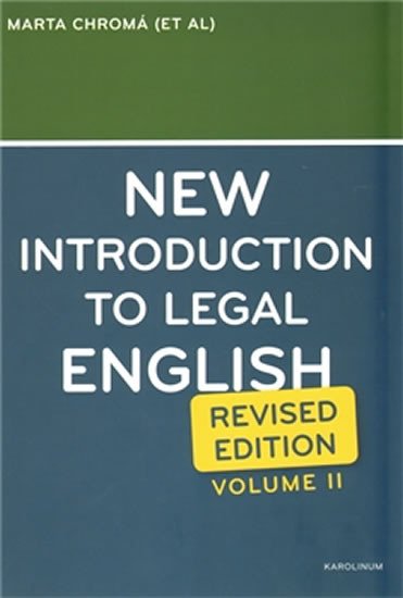 NEW INTRODUCTION TO LEGAL ENGLISH II.