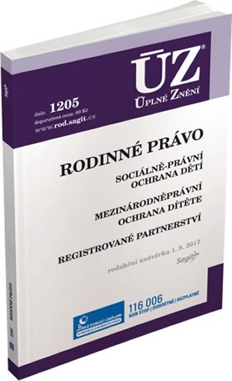 ÚZ 1205 RODINNÉ PRÁVO