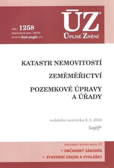 ÚZ 1258 KATASTR NEMOVITOSTÍ