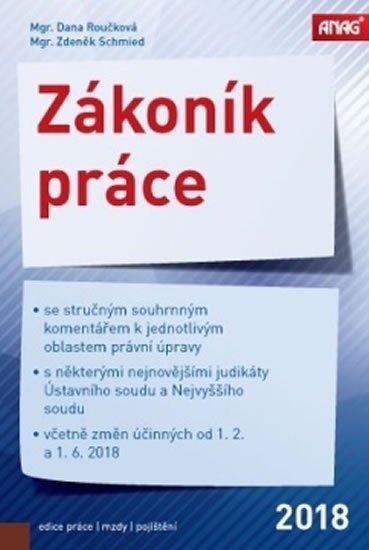 ZÁKONÍK PRÁCE 2018 ANAG