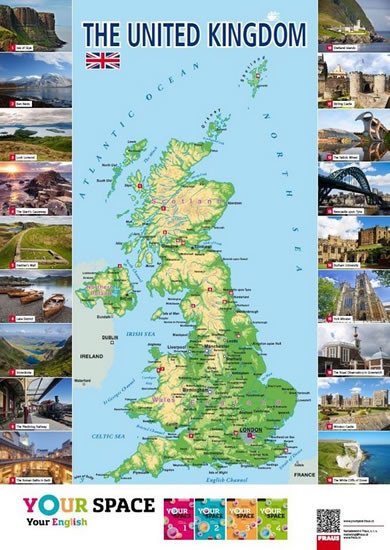 MAPA THE UNITED KINGDOM