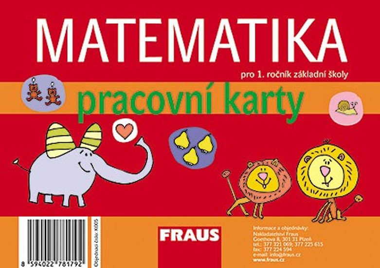 MATEMATIKA 1 PRACOVNÍ KARTY