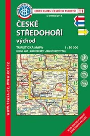 KČT 11 ČESKÉ STŘEDOHOŘÍ VÝCHOD