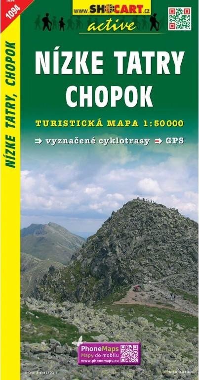 NÍZKE TATRY - CHOPOK 1:50 000 /1094/