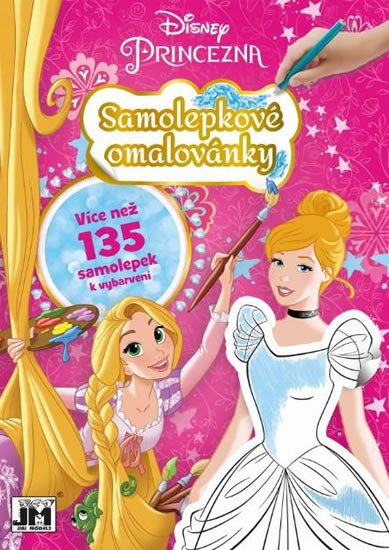 PRINCEZNY - SAMOLEPKOVÉ OMALOVÁNKY