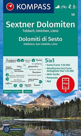 SEXTNER DOLOMITEN 1:50 000 (58)