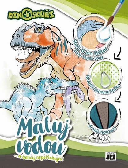 DINOSAUŘI MALUJ VODOU