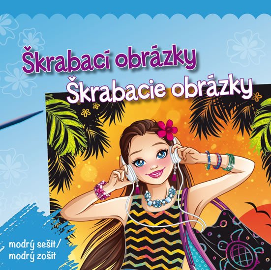 ŠKRABACÍ OBRÁZKY - MODRÝ SEŠIT / ŠKRABAC