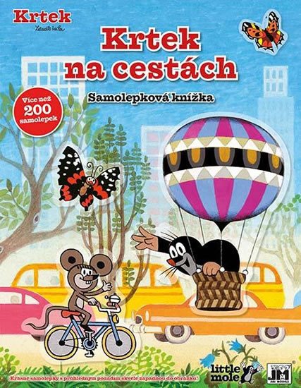 KRTEK NA CESTÁCH SAMOLEPKY