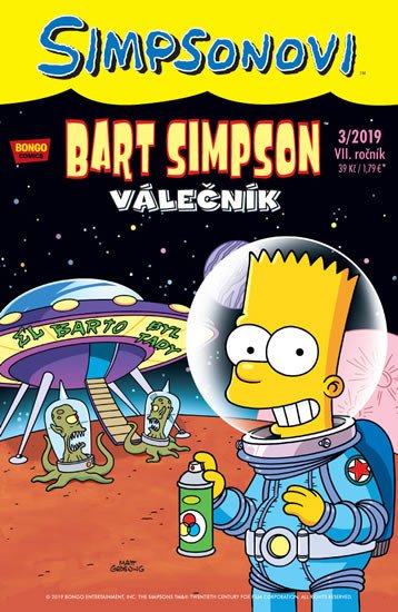 SIMPSONOVI - BART SIMPSON 3/2019 (VÁLEČNÍK)