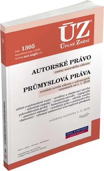 ÚZ 1305 AUTORSKÉ PRÁVO