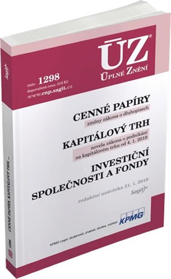 ÚZ 1298 CENNÉ PAPÍRY KAPITÁLOVÝ TRH