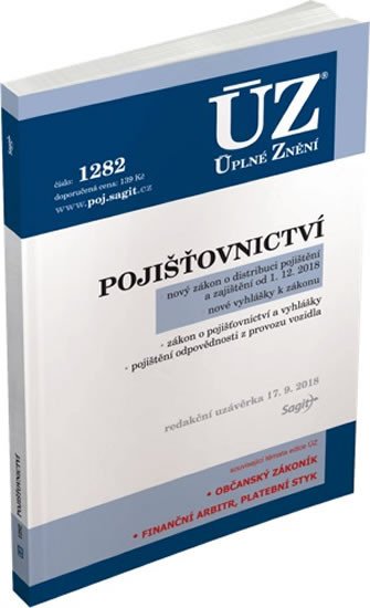 ÚZ 1282 POJIŠŤOVNICTVÍ