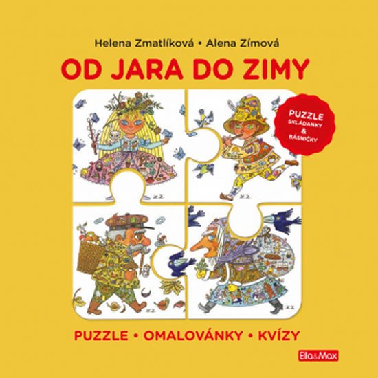 OD JARA DO ZIMY: PUZZLE, BÁSNIČKY, OMALOVÁNKY