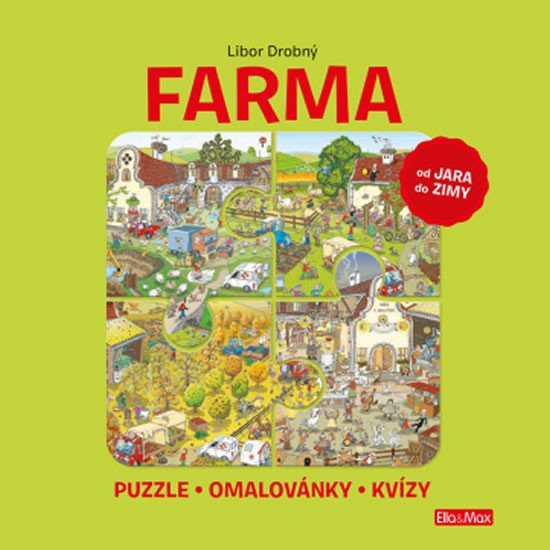 FARMA: PUZZLE, OMALOVÁNKY, KVÍZY