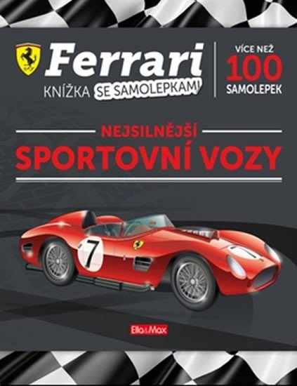 FERRARI NEJSILNĚJŠÍ SPORTOVNÍ VOZY SAMOLEPKY