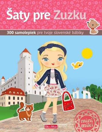 ŠATY PRO ZUZKU: KNIHA SAMOLEPEK