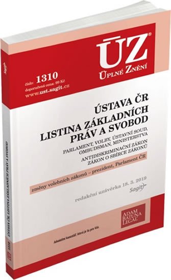 ÚZ 1310 ÚSTAVA ČR, LISTINA K 18/3/19