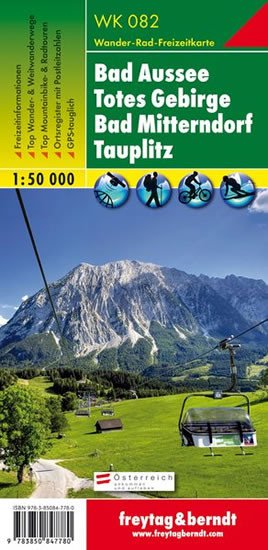 BAD AUSEE. TOTES GEBIRGE. BAD MITT. TAUPLITZ 1:50 000 /082/