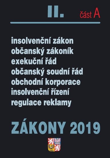 ZÁKONY 2019 II. ČÁST A