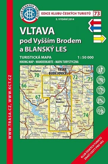 VLTAVA POD VYŠŠÍM BRODEM 1:50 000 (73)