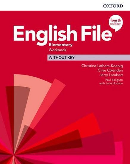 ENGLISH FILE ELEMENTARY FOURTH EDITION WB-WITHOU KEY