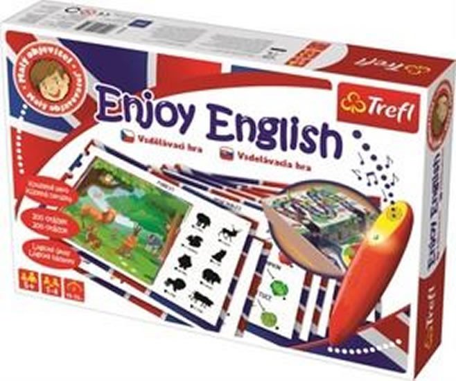 MALÝ OBJEVITEL-ENJOY ENGLISH+KOUZELNÁ TUŽKA