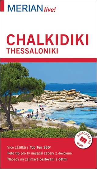 CHALKIDIKI PRŮVODCE MERIAN S MAPOU