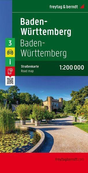 BADENSKO WURTTEMBERG 1:200 000