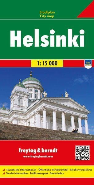 HELSINKI 1:15 000 PLÁN MĚSTA