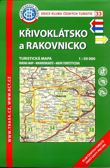 KŘIVOKLÁTSKO A RAKOVNICKO. KČT 33