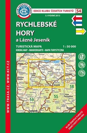 RYCHLEBSKÉ HORY A LÁZNĚ JESENÍK KČT 54