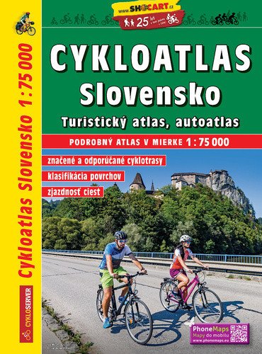 CYKLOATLAS SLOVENSKO 1:75 000