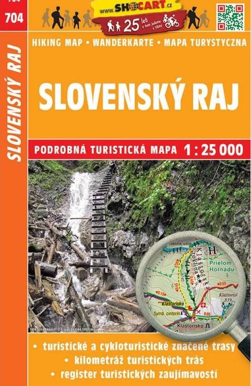 SLOVENSKÝ RAJ 1:25 000 /704/