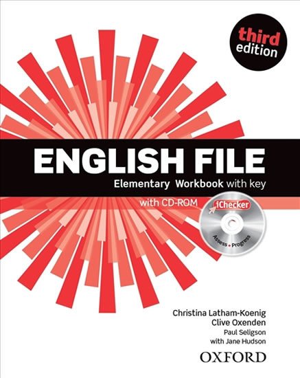 ENGLISH FILE 3RD ELEMENTARY WORKBOOK WITH KEY