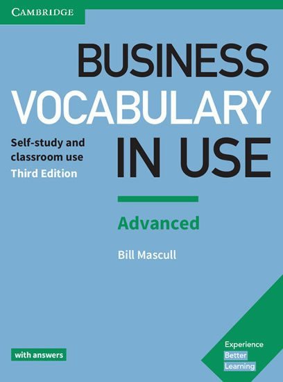 Obálka knihy BUSINESS VOCABULARY IN USE ADVANCED 3RD EDITION od autora Mascull Bill