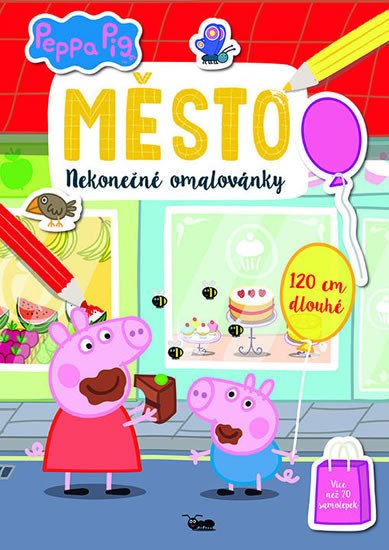 PRASÁTKO PEPPA - NEKONEČNÉ OMALOVÁNKY