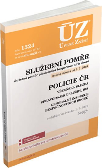 ÚZ 1324 SLUŽEBNÍ POMĚR