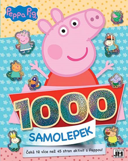 PRASÁTKO PEPPA - 1000 SAMOLEPEK