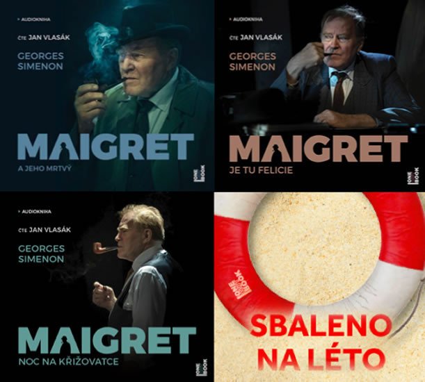 MAIGRET - CDMP3 KOMPLET (AUDIOKNIHY)