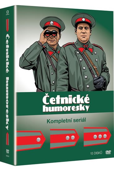 ČETNICKÉ HUMORESKY KOLEKCE 1-3 (15 DVD)