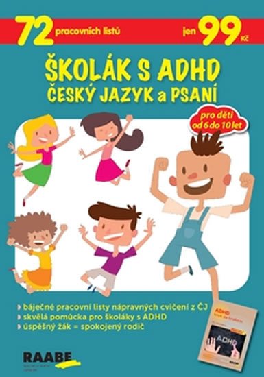 ŠKOLÁK S ADHD - ČESKÝ JAZYK A PSANÍ