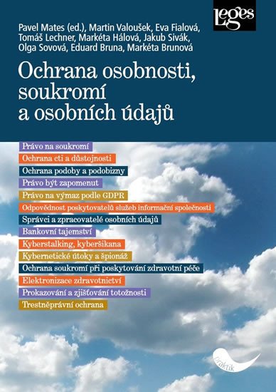 OCHRANA OSOBNOSTI, SOUKROMÍ A OSOBNÍCH ÚDAJŮ