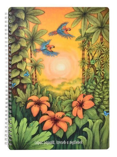 KROUŽKOVÝ BLOK PŘÍRODA [A4 ČISTÝ 50 LISTŮ]