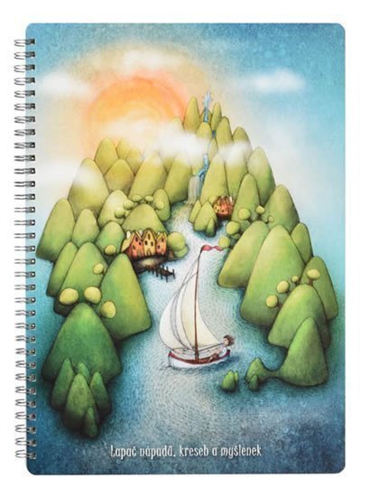 KROUŽKOVÝ BLOK CESTA ŽIVOTEM [A4 ČTVEREČEK 50 LISTŮ]