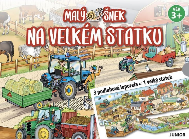 MALÝ ŠNEK NA VELKÉM STATKU 3 PODLAHOVÁ LEPORELA