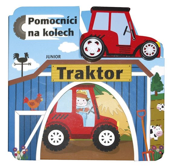 TRAKTOR - POMOCNÍCI NA KOLECH + DŘEVĚNÁ HRAČKA