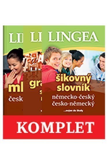 Obálka knihy KOMPLET NĚMECKÝ - MLUVNÍK+SLOVNÍK+GRAMATIKA od autora <br>