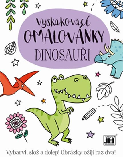 VYSKAKOVACÍ OMALOVÁNKY-DINOSAUŘI