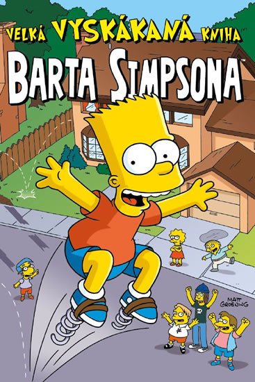 SIMPSONOVI - VELKÁ VYSKÁKANÁ KNIHA BARTA SIMPSONA